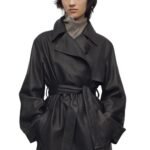 The Row Siempra Coat Black