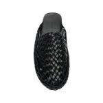 The Row Woven Slip On Shoe Black