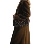 The Row Woven Alix Bag Dark Brown