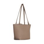 The Row Medium Park Tote Bag Dark Taupe