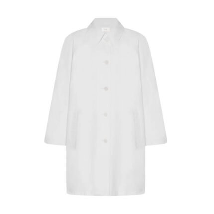 The Row Hawkins Coat Off White