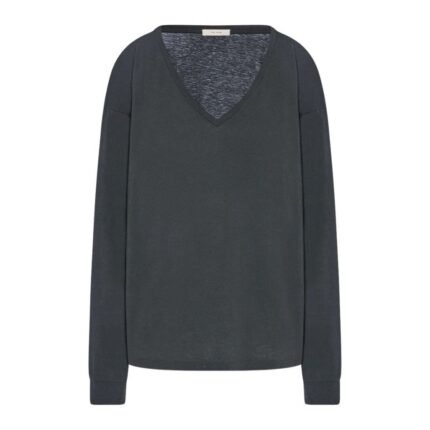 The Row Birket T-Shirt Faded Black