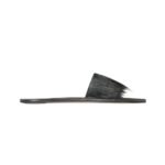 The Row Malick Fur Slide Black