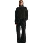 The Row Daniela Pant Dark Navy