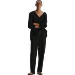 The Row Parvi Pants Black