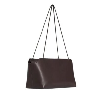 The Row Terrasse To-Go Bag Dark Brown