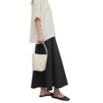 The Row Small N/S Park Tote Bag Ivory