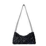 The Row Woven Alix Bag Black