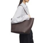 The Row Park Tote Three Bag Deep Brown