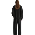 The Row Daniela Pant Dark Navy