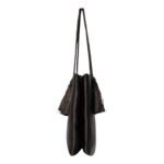The Row Cecily Tassel Bag Dark Brown