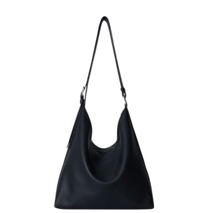 The Row Jean Shoulder Bag Deep Brown
