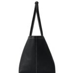 The Row Park Tote Three Stitch Bag Black / Ecru
