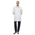 The Row Hawkins Coat Off White
