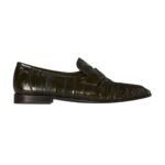 The Row Soft Loafer Olive