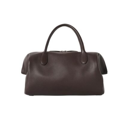 The Row Faye Bag Dark Brown