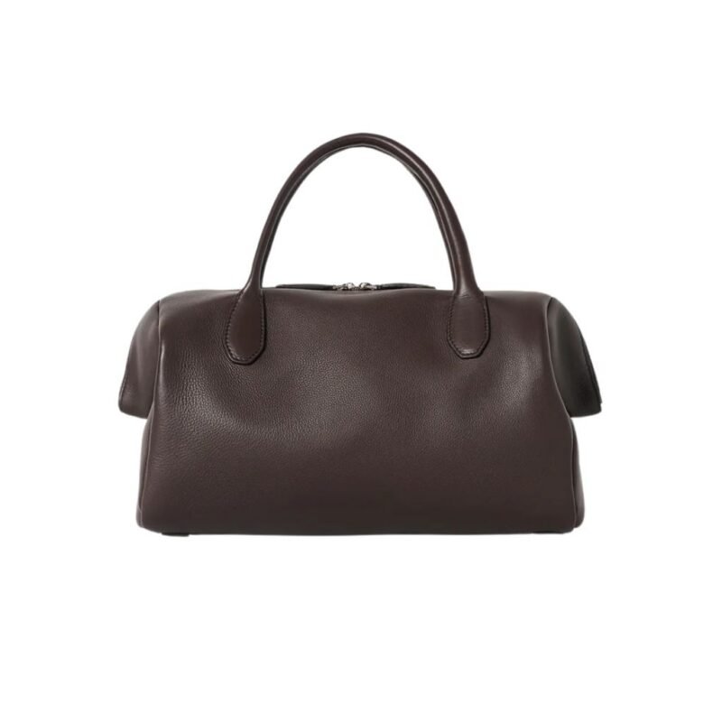 The Row Faye Bag Dark Brown