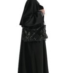 The Row Woven Alix Bag Black