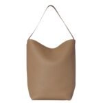 The Row Large N/S Park Tote Bag Dark Taupe