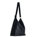 The Row Jean Shoulder Bag Deep Brown