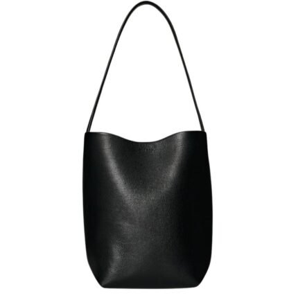 The Row Small N/S Park Tote Bag Black