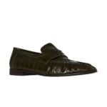 The Row Soft Loafer Olive