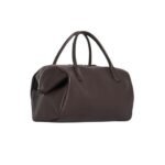 The Row Faye Bag Dark Brown