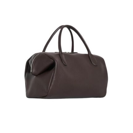 The Row Faye Bag Dark Brown