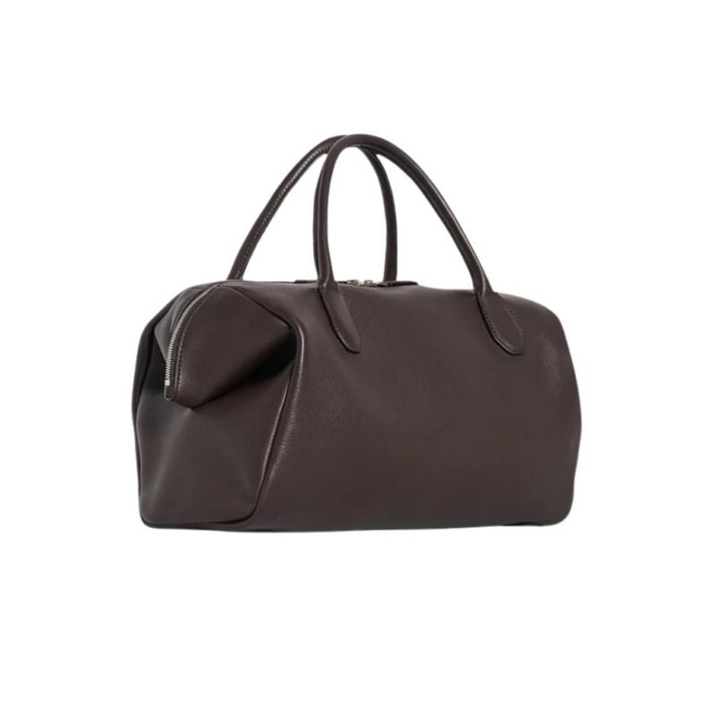 The Row Faye Bag Dark Brown