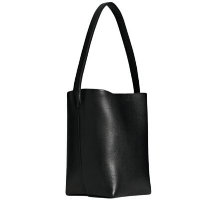 The Row Small N/S Park Tote Bag Black