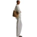 The Row Alma Shoulder Raffia Bag The
