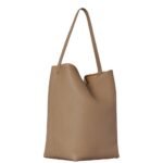 The Row Large N/S Park Tote Bag Dark Taupe
