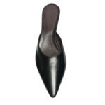The Row Liisa Kitten Mule Black