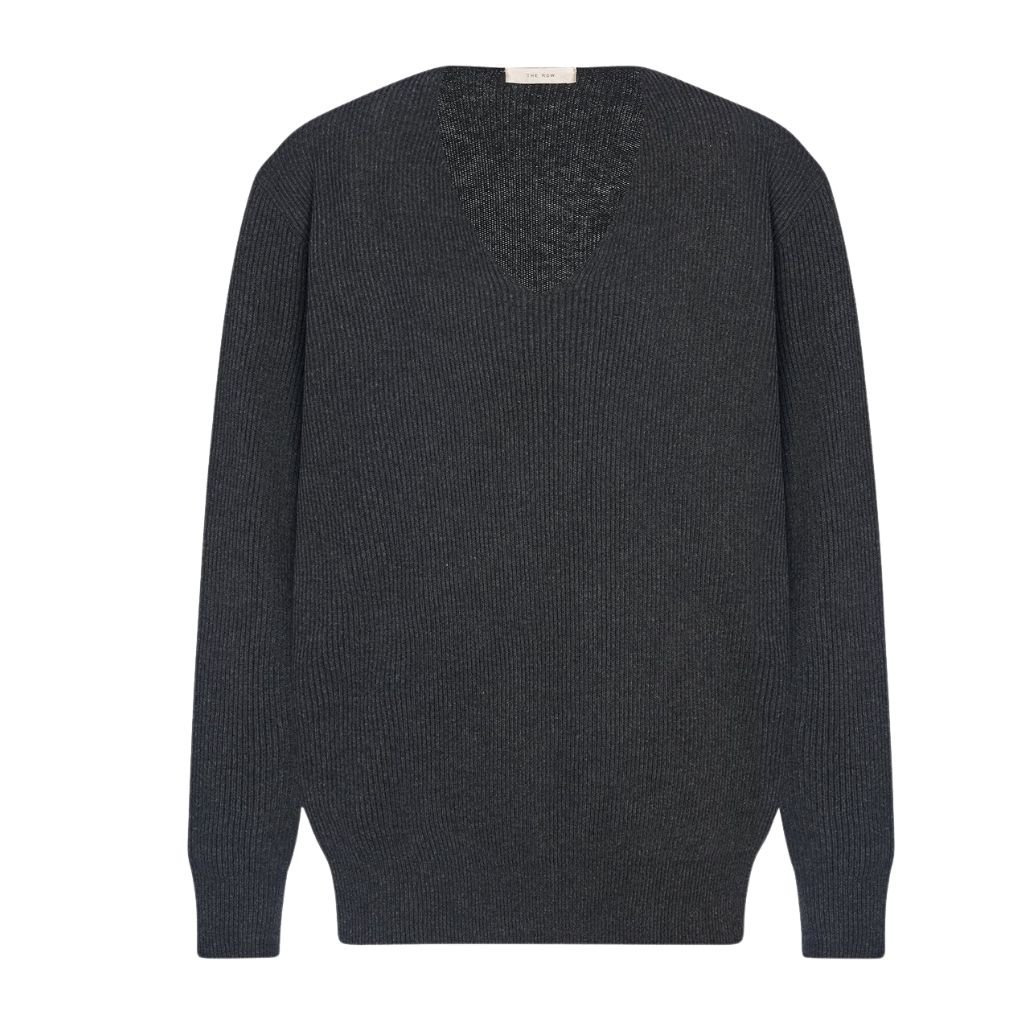 37 The Row Phef Sweater Charcoal