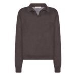 The Row Pauli Top Brown Melange