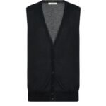 The Row Neel Vest Black