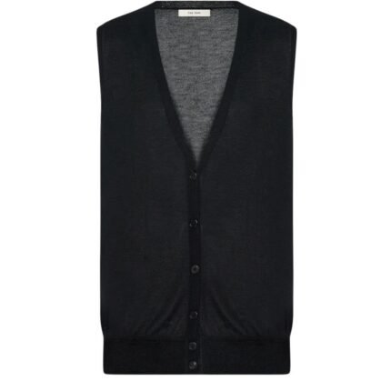 The Row Neel Vest Black