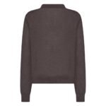 The Row Pauli Top Brown Melange