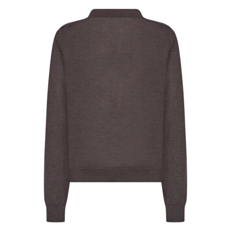 The Row Pauli Top Brown Melange