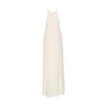 The Row Johanne Dress White