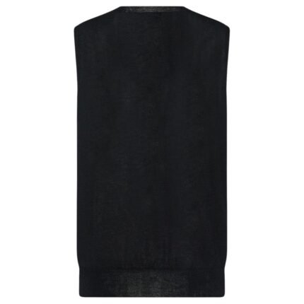 The Row Neel Vest Black