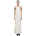 The Row Johanne Dress White
