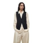 The Row Neel Vest Black