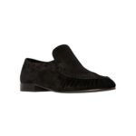 The Row Soft Moccasin Two Black
