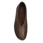 The Row Stella Slipper Medium Brown