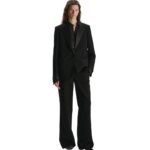 The Row Lind Pant Black