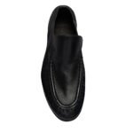 The Row Soft Moccasin Two Black