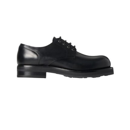 The Row Derby Lug Sole Shoe Black