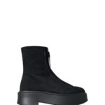 The Row Zipped Boot I Black