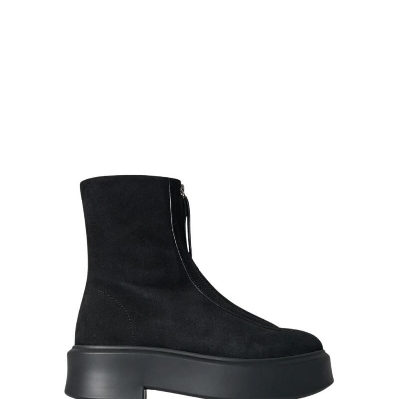 The Row Zipped Boot I Black